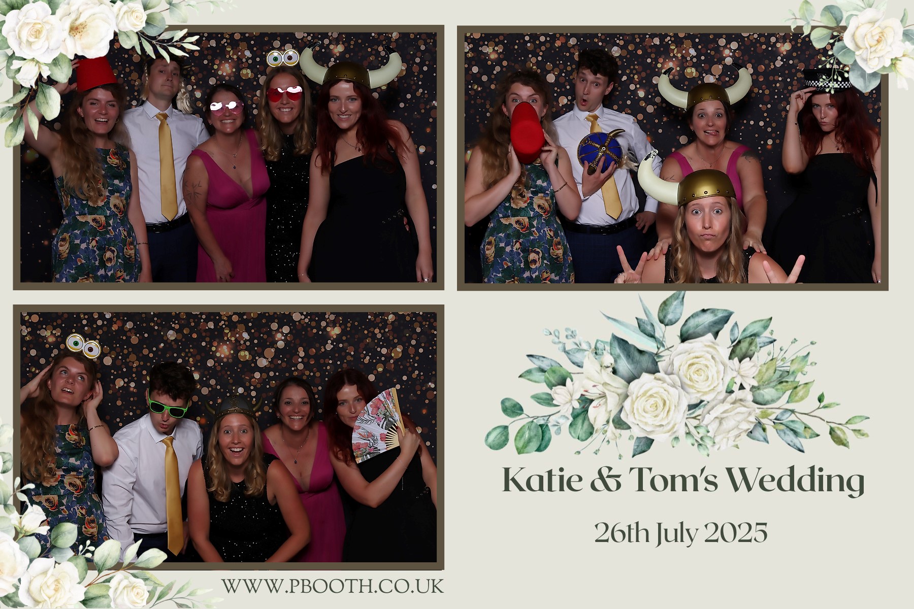 Tom & Katie wedding | View more photos from the event at gallery.pbooth.co.uk/u/ThePboothCompany/Tom-Katie-wedding