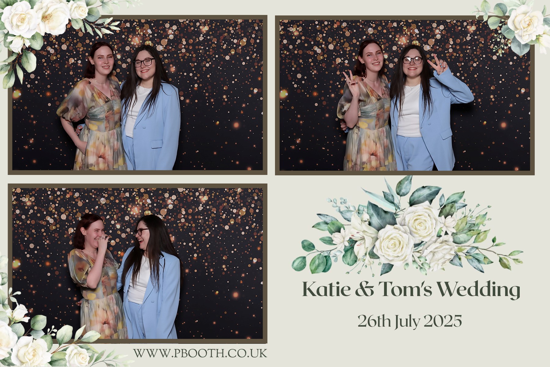 Tom & Katie wedding | View more photos from the event at gallery.pbooth.co.uk/u/ThePboothCompany/Tom-Katie-wedding