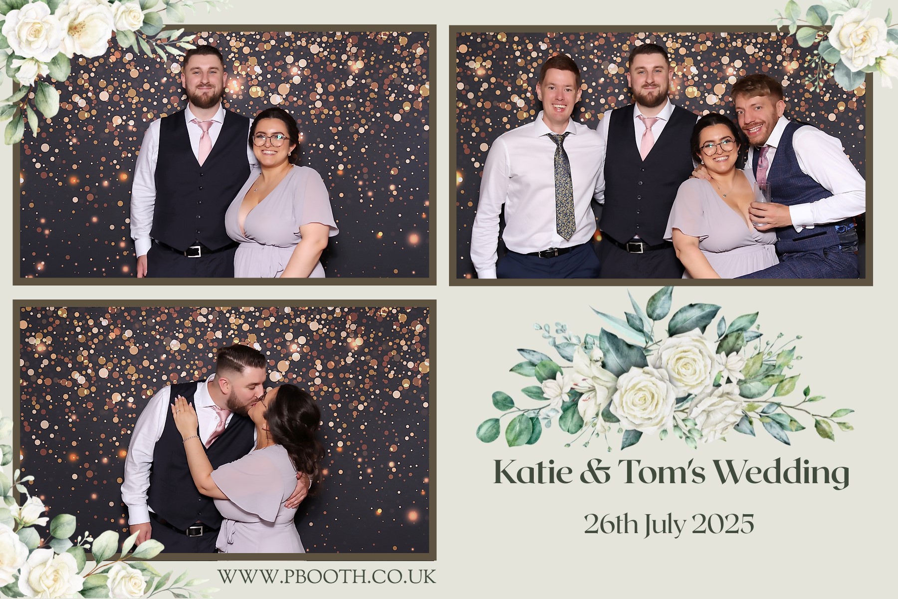 Tom & Katie wedding | View more photos from the event at gallery.pbooth.co.uk/u/ThePboothCompany/Tom-Katie-wedding