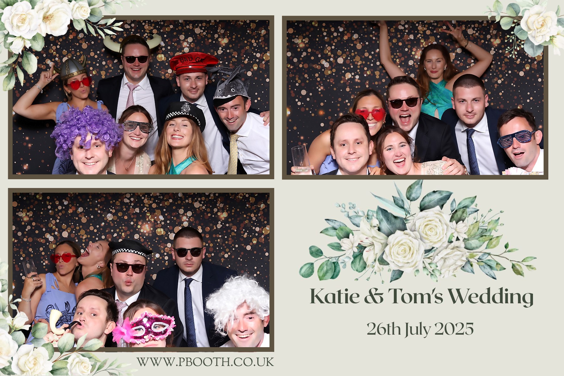 Tom & Katie wedding | View more photos from the event at gallery.pbooth.co.uk/u/ThePboothCompany/Tom-Katie-wedding