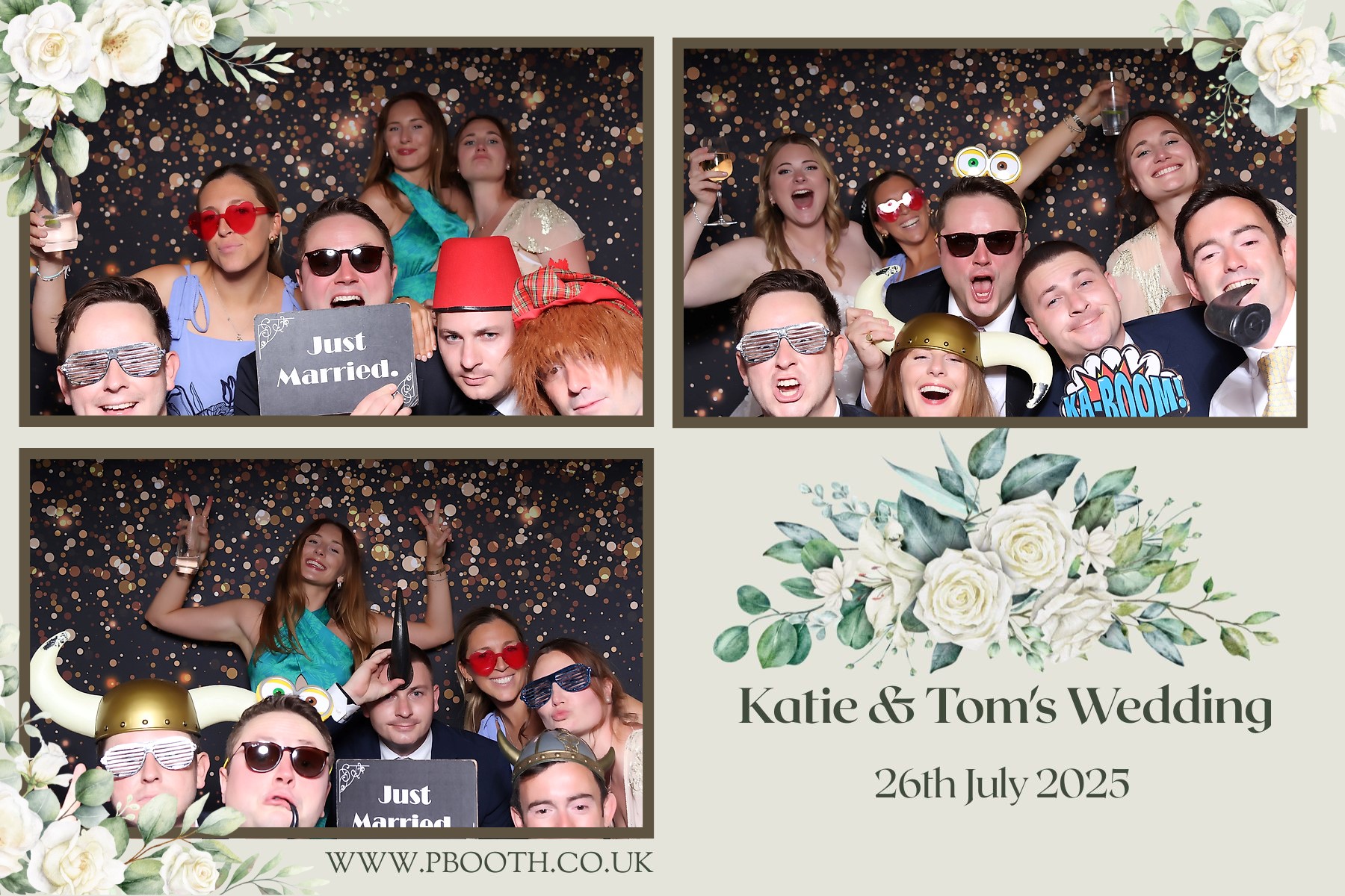 Tom & Katie wedding | View more photos from the event at gallery.pbooth.co.uk/u/ThePboothCompany/Tom-Katie-wedding