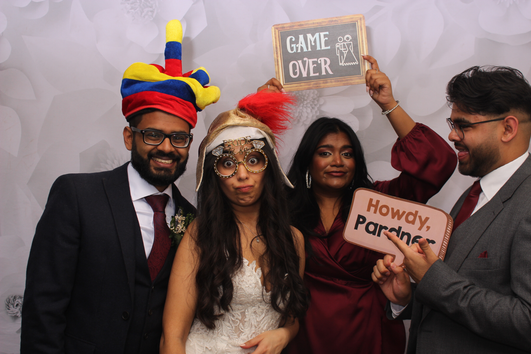 Dan & Moeena's Wedding | View more photos from the event at gallery.yourboothskent.co.uk/u/Your-Booths-Kent/Dan-Moeenas-Wedding