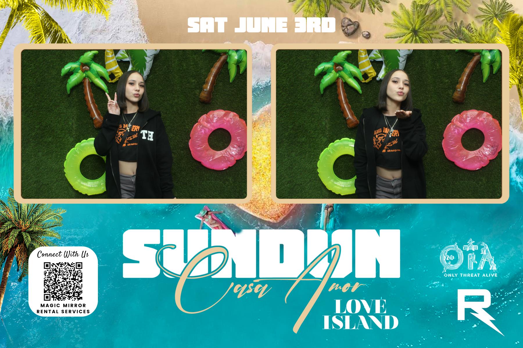 Casa Amor (Love Island) - June 3rd, 2023 | View more photos from the event at gallery.magicmirrorrentalservices.com/u/magicmirror/Casa-Amor-Love-Island-June-3rd-2023