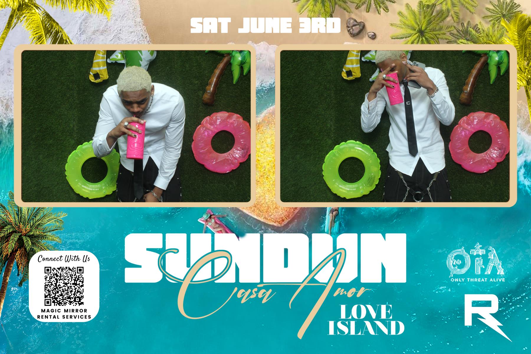 Casa Amor (Love Island) - June 3rd, 2023 | View more photos from the event at gallery.magicmirrorrentalservices.com/u/magicmirror/Casa-Amor-Love-Island-June-3rd-2023