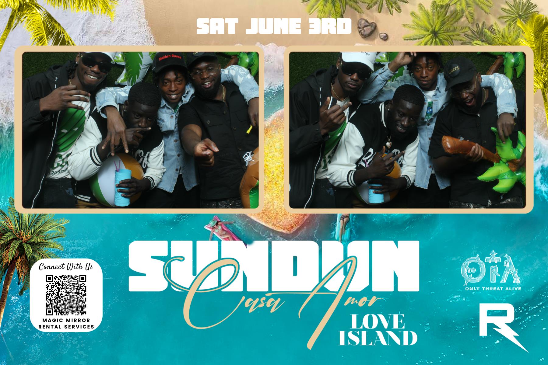 Casa Amor (Love Island) - June 3rd, 2023 | View more photos from the event at gallery.magicmirrorrentalservices.com/u/magicmirror/Casa-Amor-Love-Island-June-3rd-2023