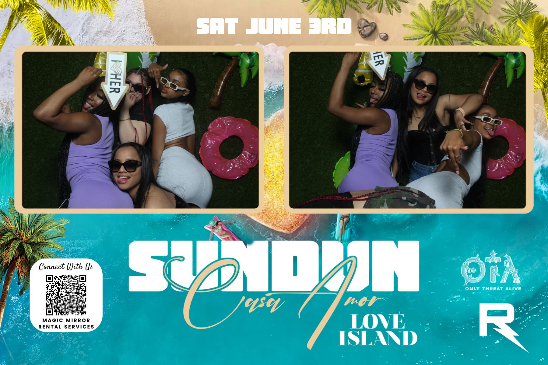 Casa Amor (Love Island) - June 3rd, 2023 | View more photos from the event at gallery.magicmirrorrentalservices.com/u/magicmirror/Casa-Amor-Love-Island-June-3rd-2023