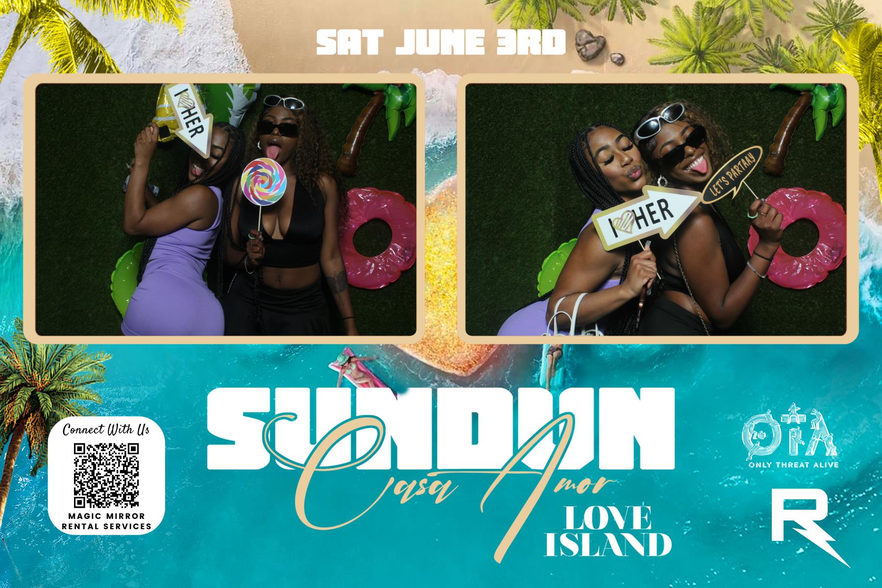 Casa Amor (Love Island) - June 3rd, 2023 | View more photos from the event at gallery.magicmirrorrentalservices.com/u/magicmirror/Casa-Amor-Love-Island-June-3rd-2023