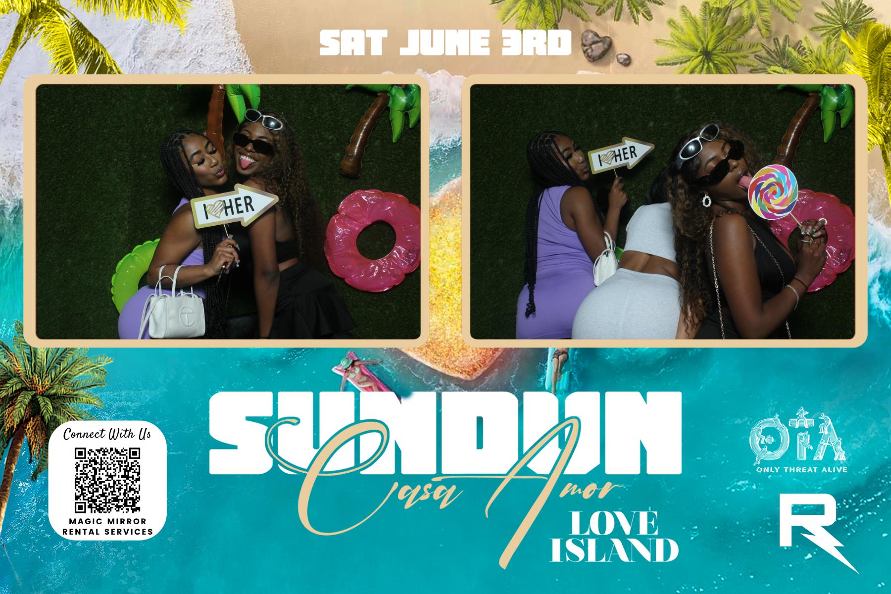 Casa Amor (Love Island) - June 3rd, 2023 | View more photos from the event at gallery.magicmirrorrentalservices.com/u/magicmirror/Casa-Amor-Love-Island-June-3rd-2023