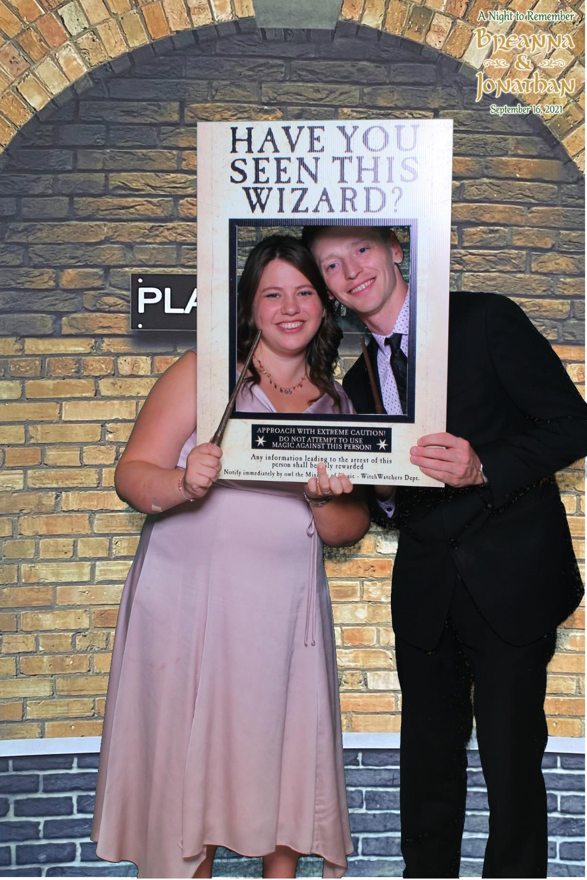 Breanna & Jonathan | View more photos from the event at gallery.myselfiemirror.ca/u/romanmyselfiemirrorca/Breanna-Jonathan