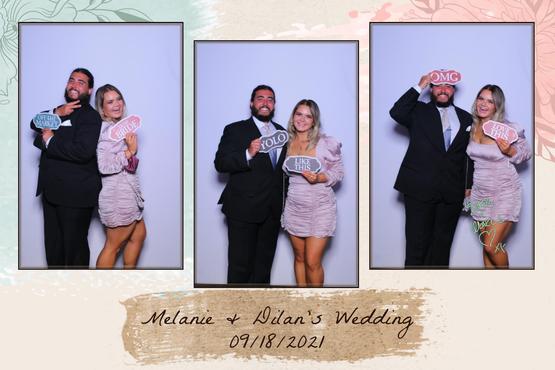 Melanie and Dylan's Wedding  | View more photos from the event at gallery.myselfiemirror.ca/u/romanmyselfiemirrorca/Melanie-and-Dylans-Wedding