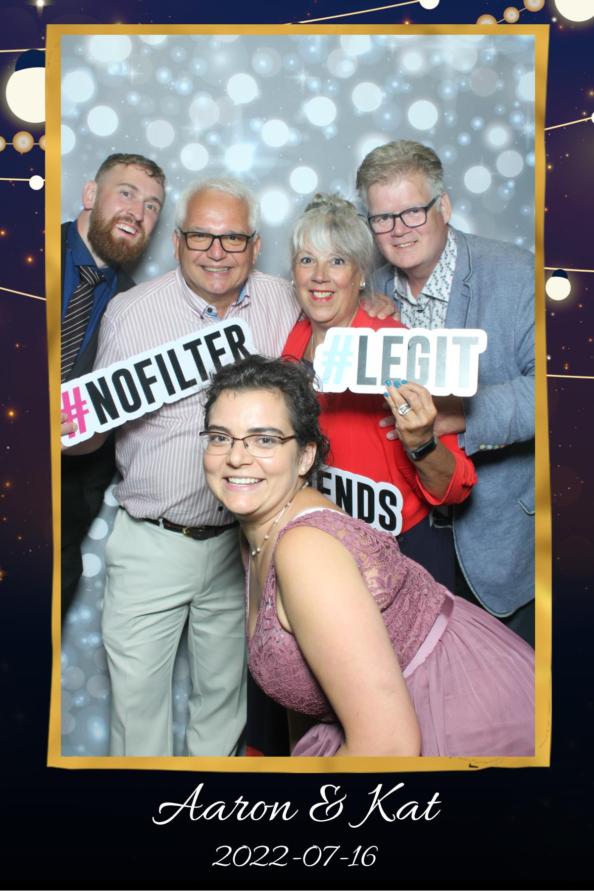 Aaron & Kat | View more photos from the event at gallery.myselfiemirror.ca/u/romanmyselfiemirrorca/Aaron-Kat