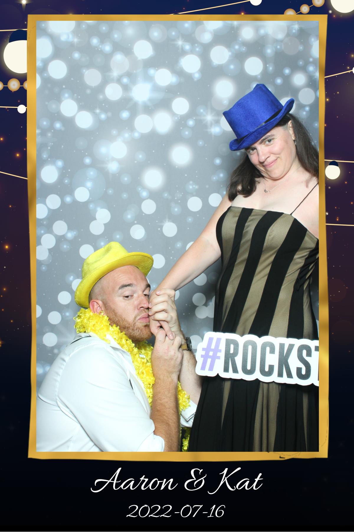 Aaron & Kat | View more photos from the event at gallery.myselfiemirror.ca/u/romanmyselfiemirrorca/Aaron-Kat