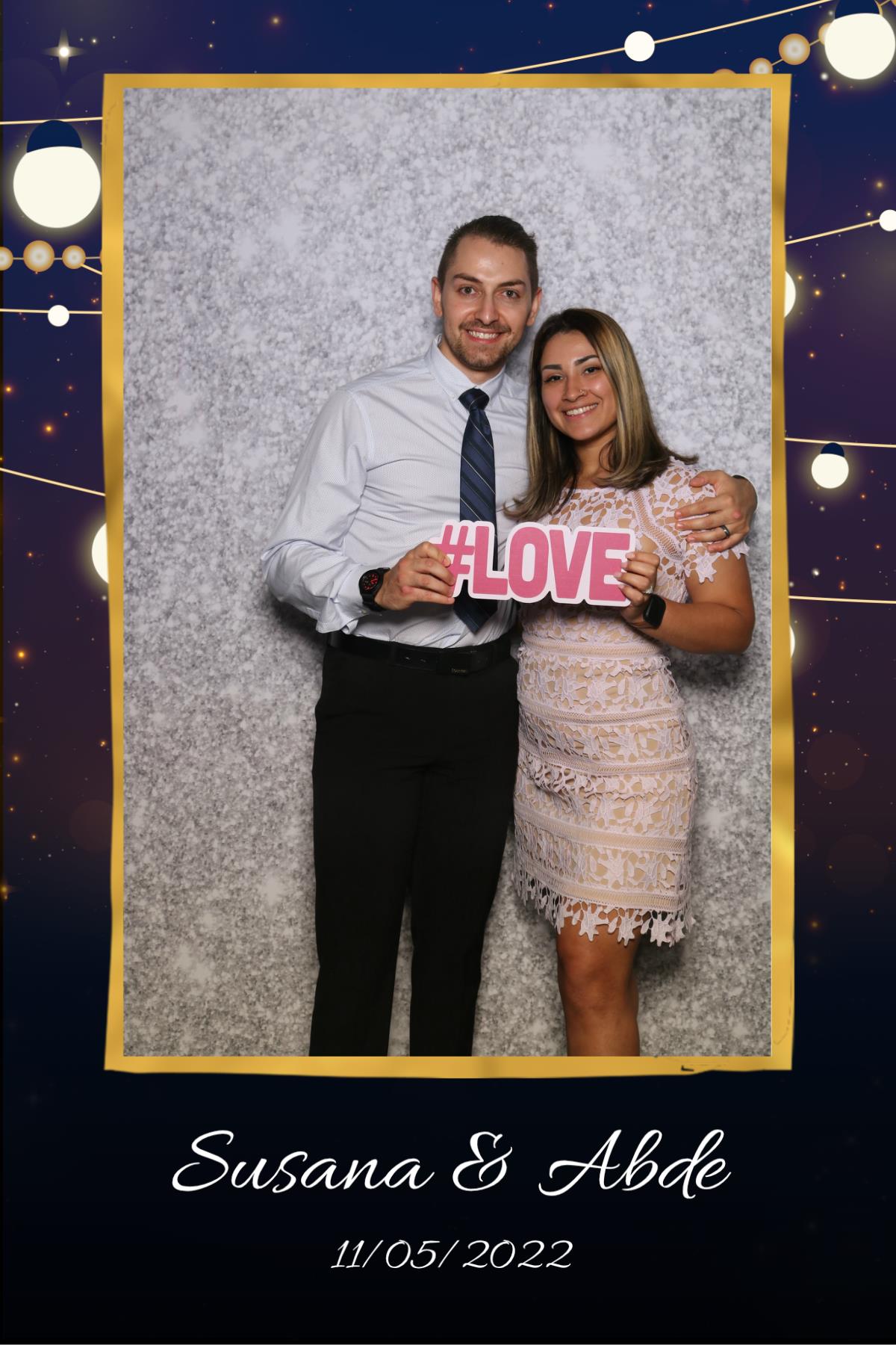 Abde & Susana | View more photos from the event at gallery.myselfiemirror.ca/u/romanmyselfiemirrorca/Abde-Susana