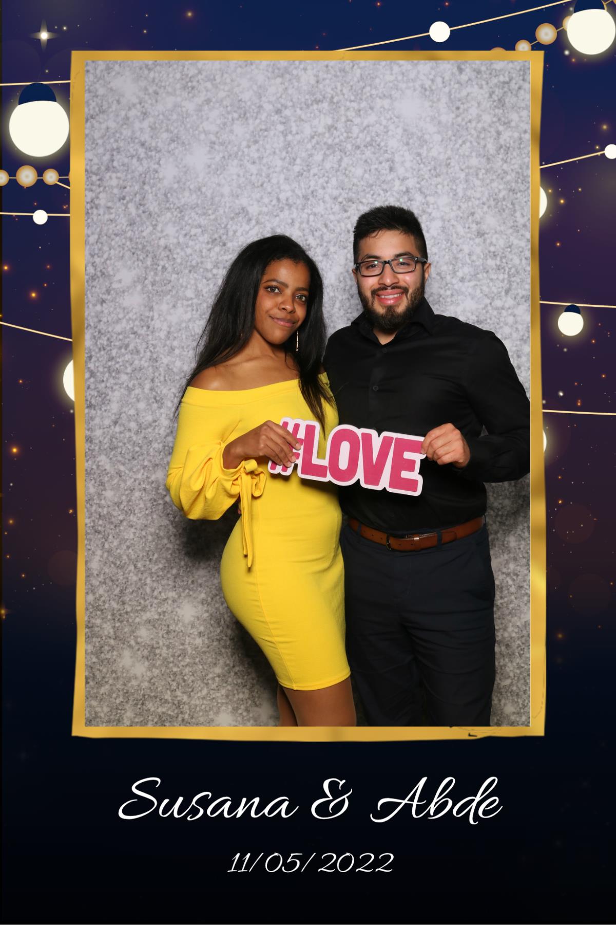 Abde & Susana | View more photos from the event at gallery.myselfiemirror.ca/u/romanmyselfiemirrorca/Abde-Susana