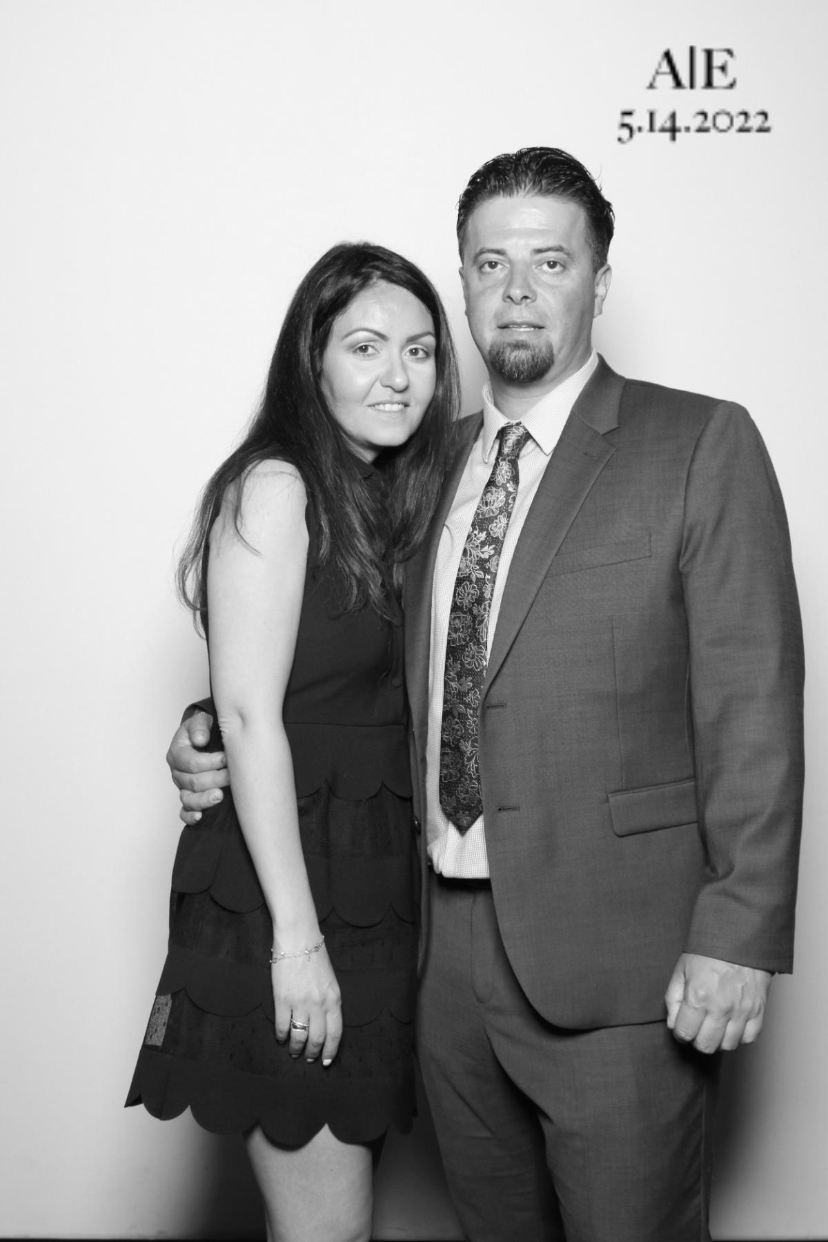 Alyssa + Elson  | View more photos from the event at gallery.myselfiemirror.ca/u/romanmyselfiemirrorca/Alyssa-Elson