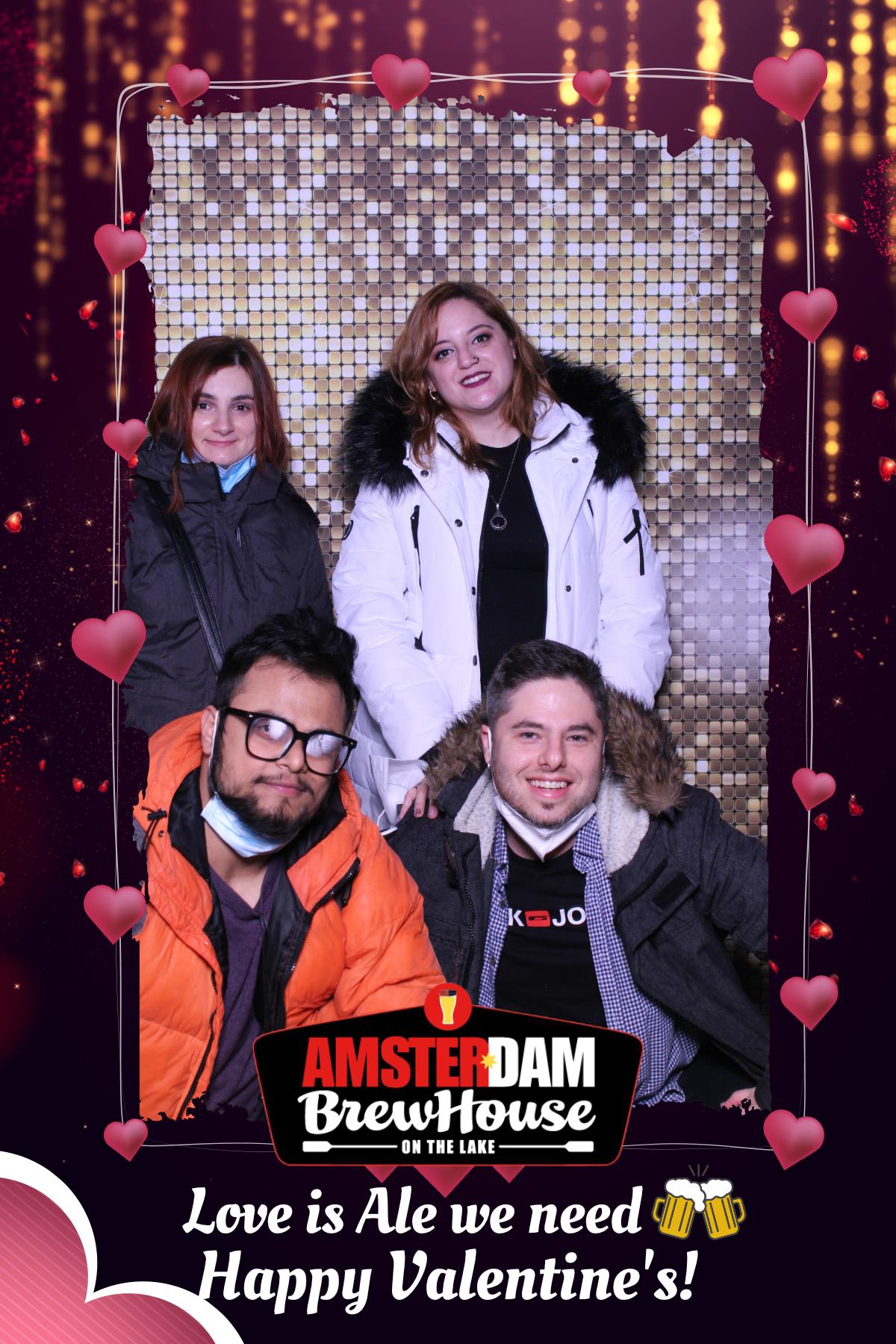 Amsterdam Brewery Valentine's Weekend  | View more photos from the event at gallery.myselfiemirror.ca/u/romanmyselfiemirrorca/Amsterdam-Brewery-Valentines-Weekend