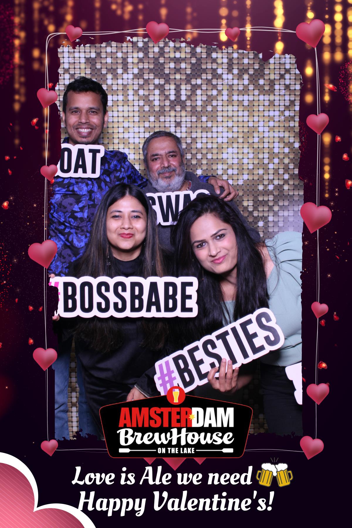 Amsterdam Brewery Valentine's Weekend  | View more photos from the event at gallery.myselfiemirror.ca/u/romanmyselfiemirrorca/Amsterdam-Brewery-Valentines-Weekend