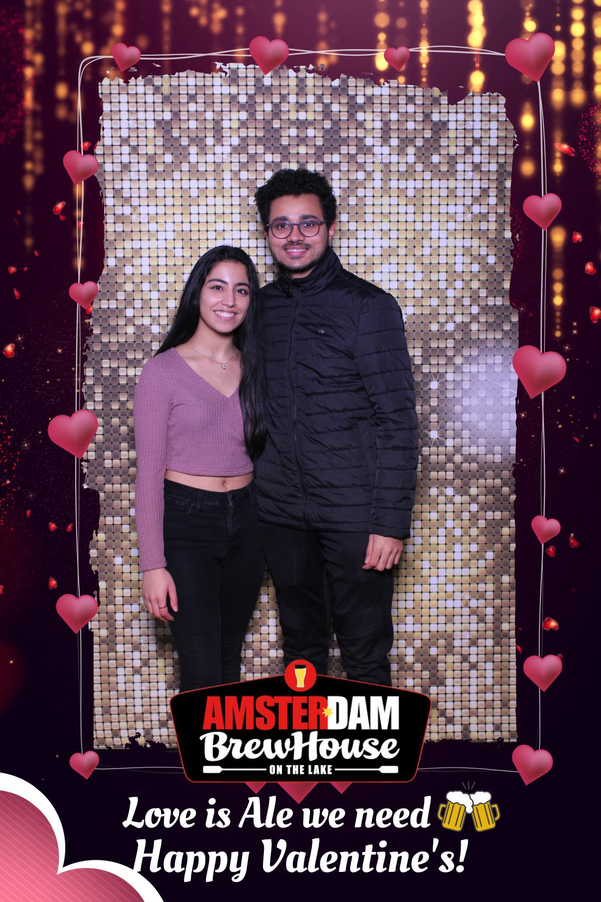 Amsterdam Brewery Valentine's Weekend  | View more photos from the event at gallery.myselfiemirror.ca/u/romanmyselfiemirrorca/Amsterdam-Brewery-Valentines-Weekend