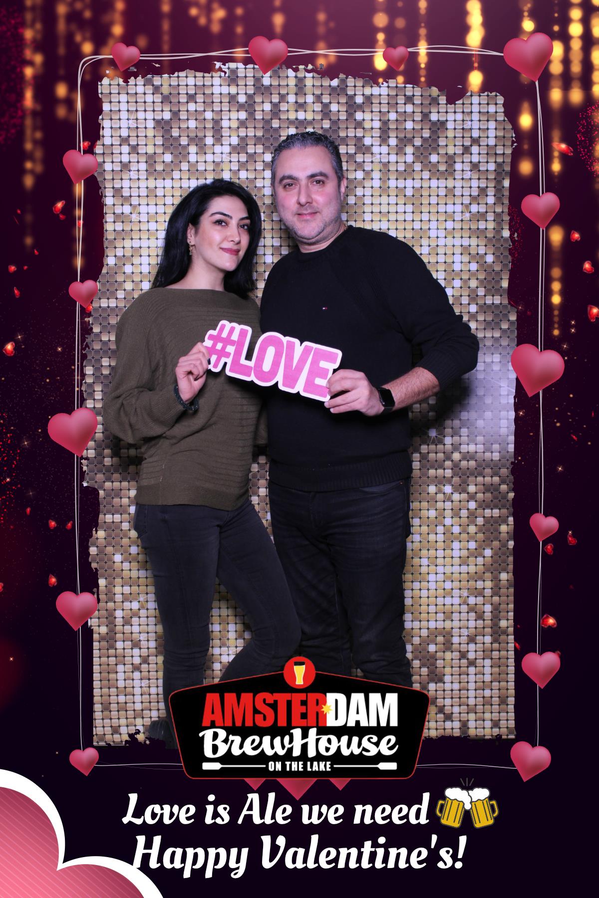 Amsterdam Brewery Valentine's Weekend  | View more photos from the event at gallery.myselfiemirror.ca/u/romanmyselfiemirrorca/Amsterdam-Brewery-Valentines-Weekend