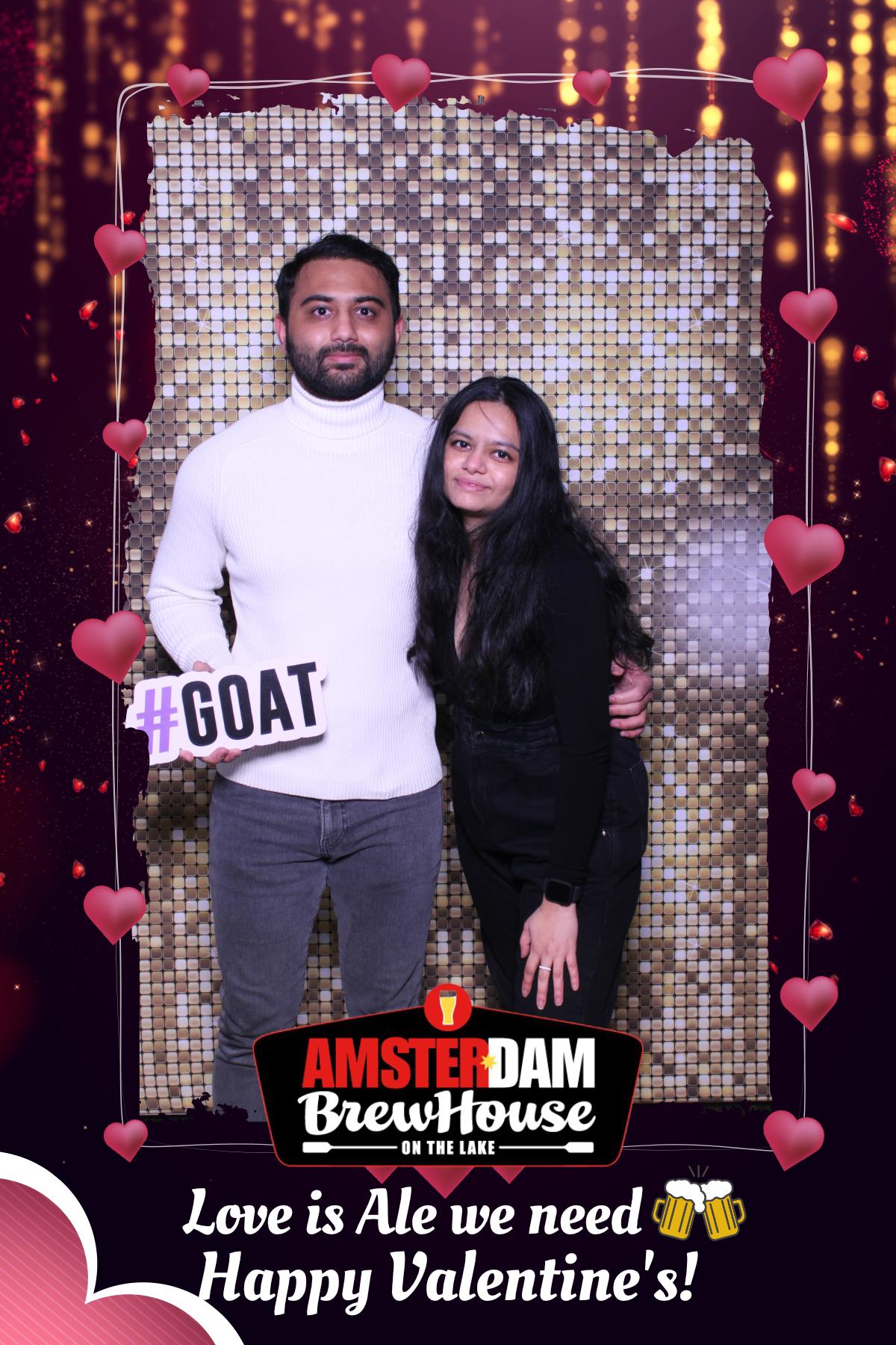 Amsterdam Brewery Valentine's Weekend  | View more photos from the event at gallery.myselfiemirror.ca/u/romanmyselfiemirrorca/Amsterdam-Brewery-Valentines-Weekend