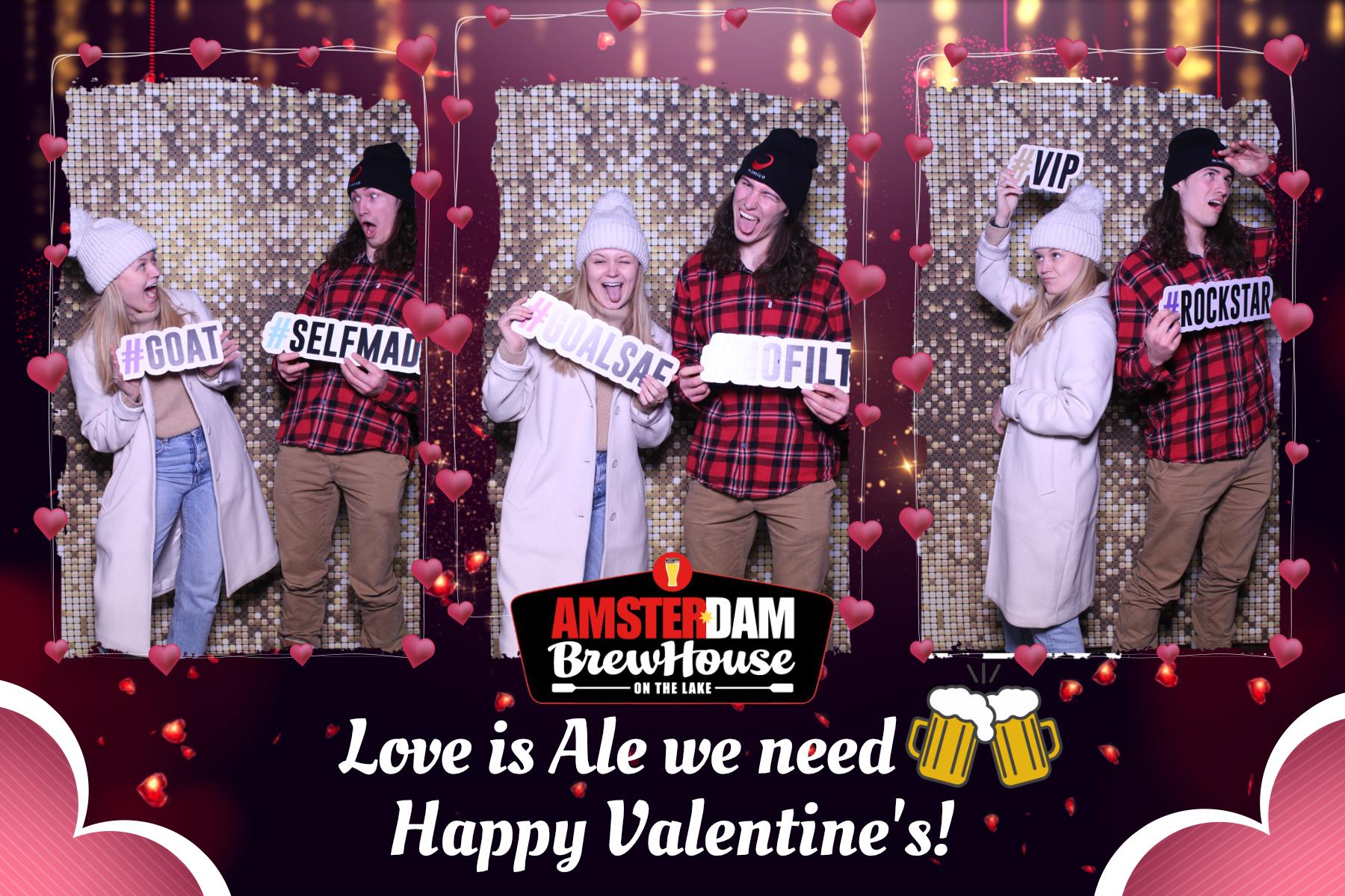 Amsterdam Brewery Valentine's Weekend  | View more photos from the event at gallery.myselfiemirror.ca/u/romanmyselfiemirrorca/Amsterdam-Brewery-Valentines-Weekend