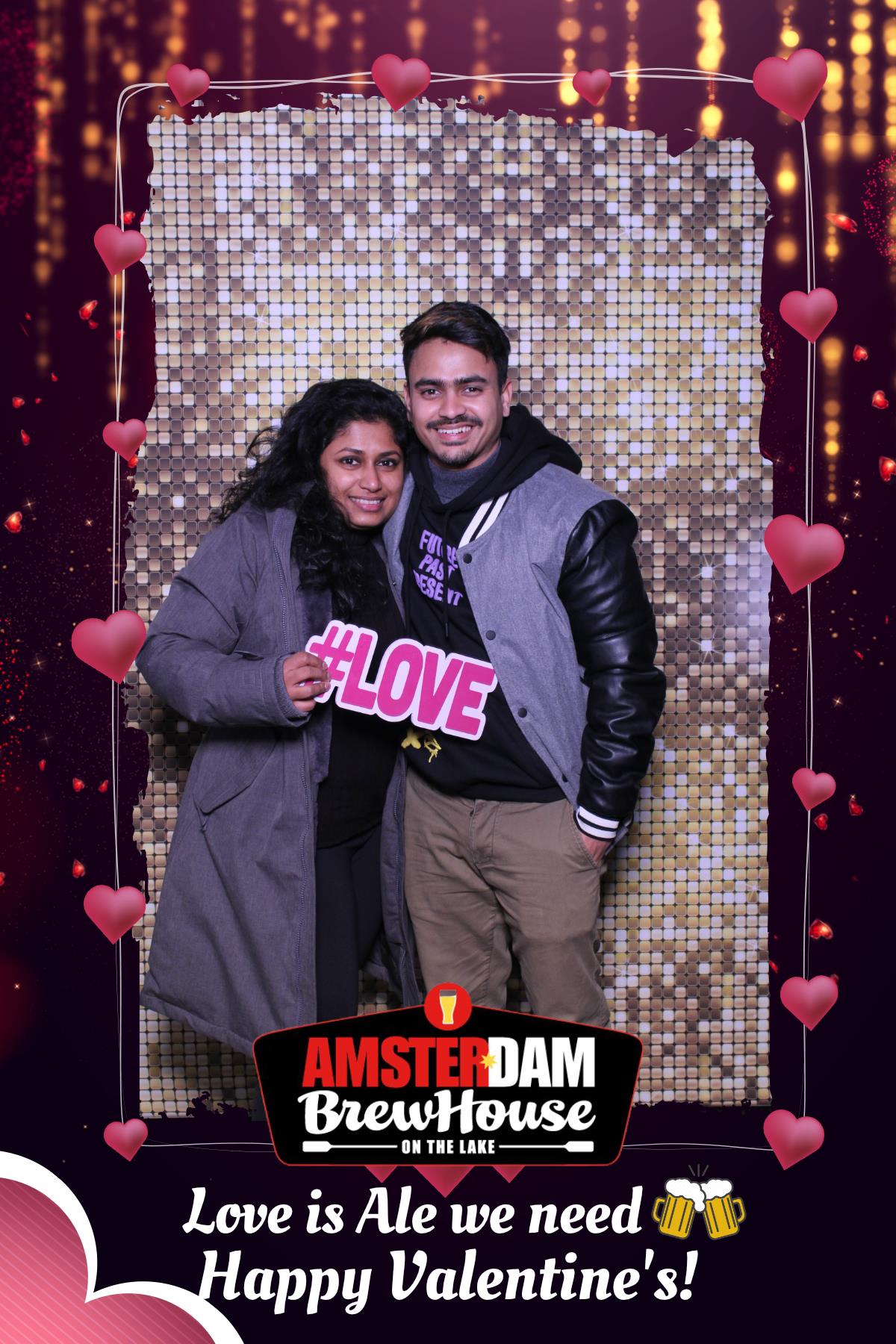 Amsterdam Brewery Valentine's Weekend  | View more photos from the event at gallery.myselfiemirror.ca/u/romanmyselfiemirrorca/Amsterdam-Brewery-Valentines-Weekend