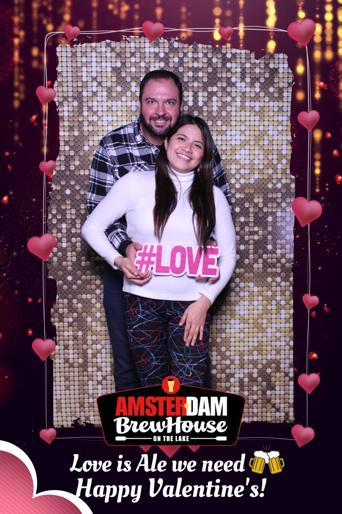 Amsterdam Brewery Valentine's Weekend  | View more photos from the event at gallery.myselfiemirror.ca/u/romanmyselfiemirrorca/Amsterdam-Brewery-Valentines-Weekend