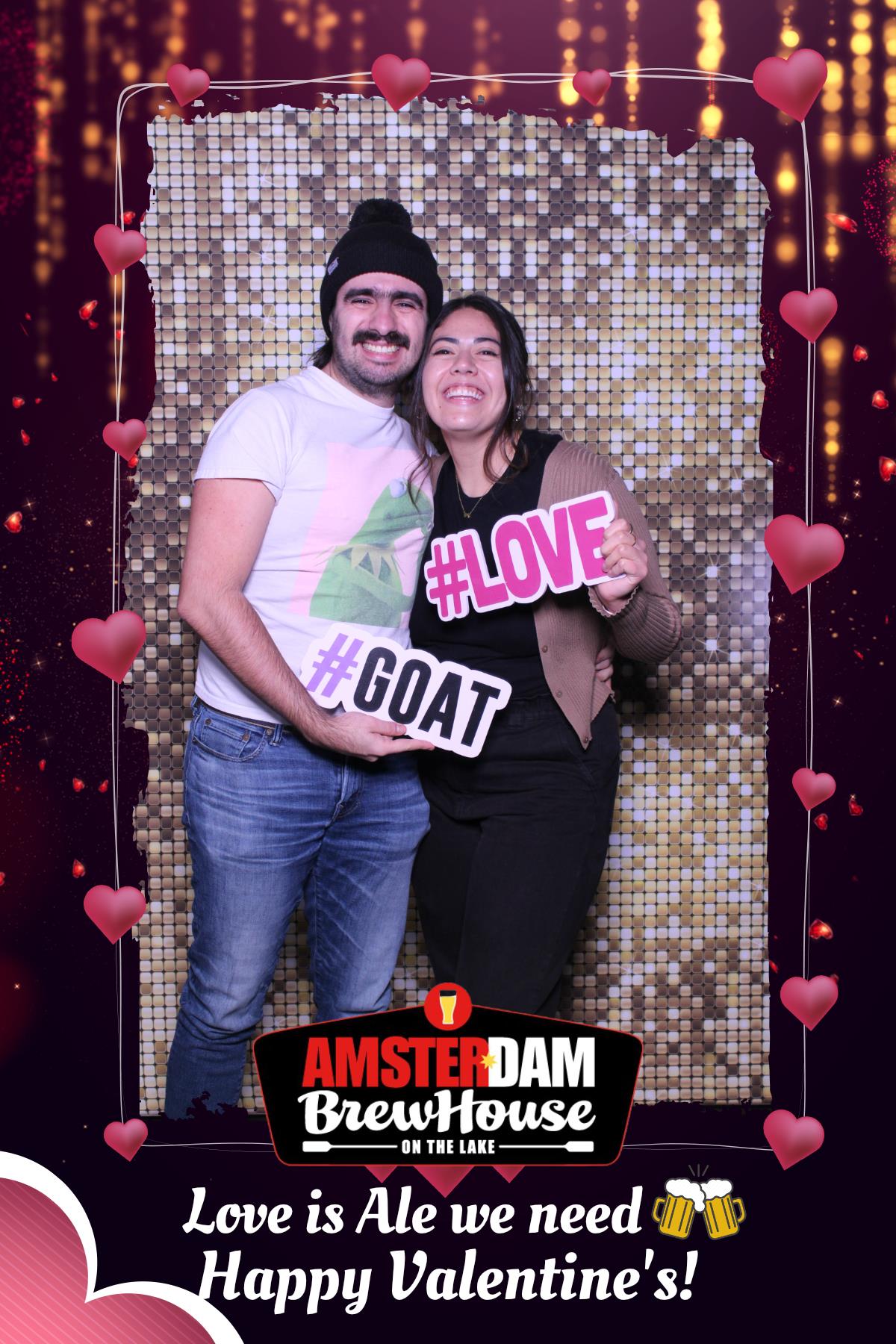 Amsterdam Brewery Valentine's Weekend  | View more photos from the event at gallery.myselfiemirror.ca/u/romanmyselfiemirrorca/Amsterdam-Brewery-Valentines-Weekend