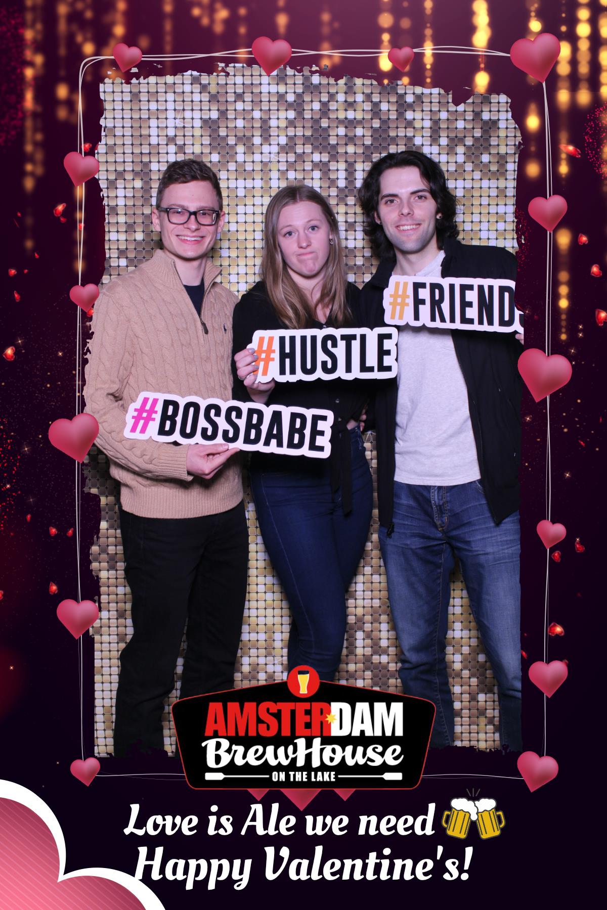 Amsterdam Brewery Valentine's Weekend  | View more photos from the event at gallery.myselfiemirror.ca/u/romanmyselfiemirrorca/Amsterdam-Brewery-Valentines-Weekend