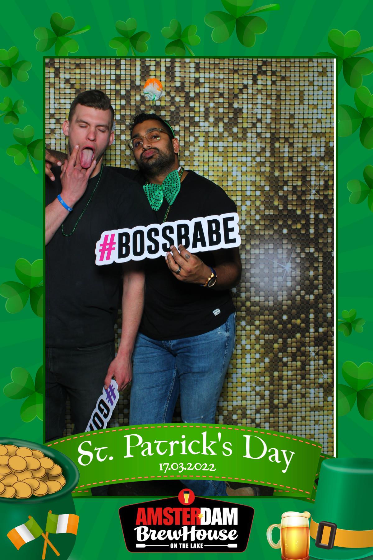 Amsterdam Brewhouse St. Patrick Celebration | View more photos from the event at gallery.myselfiemirror.ca/u/romanmyselfiemirrorca/Amsterdam-Brewhouse-St-Patrick-Celebration