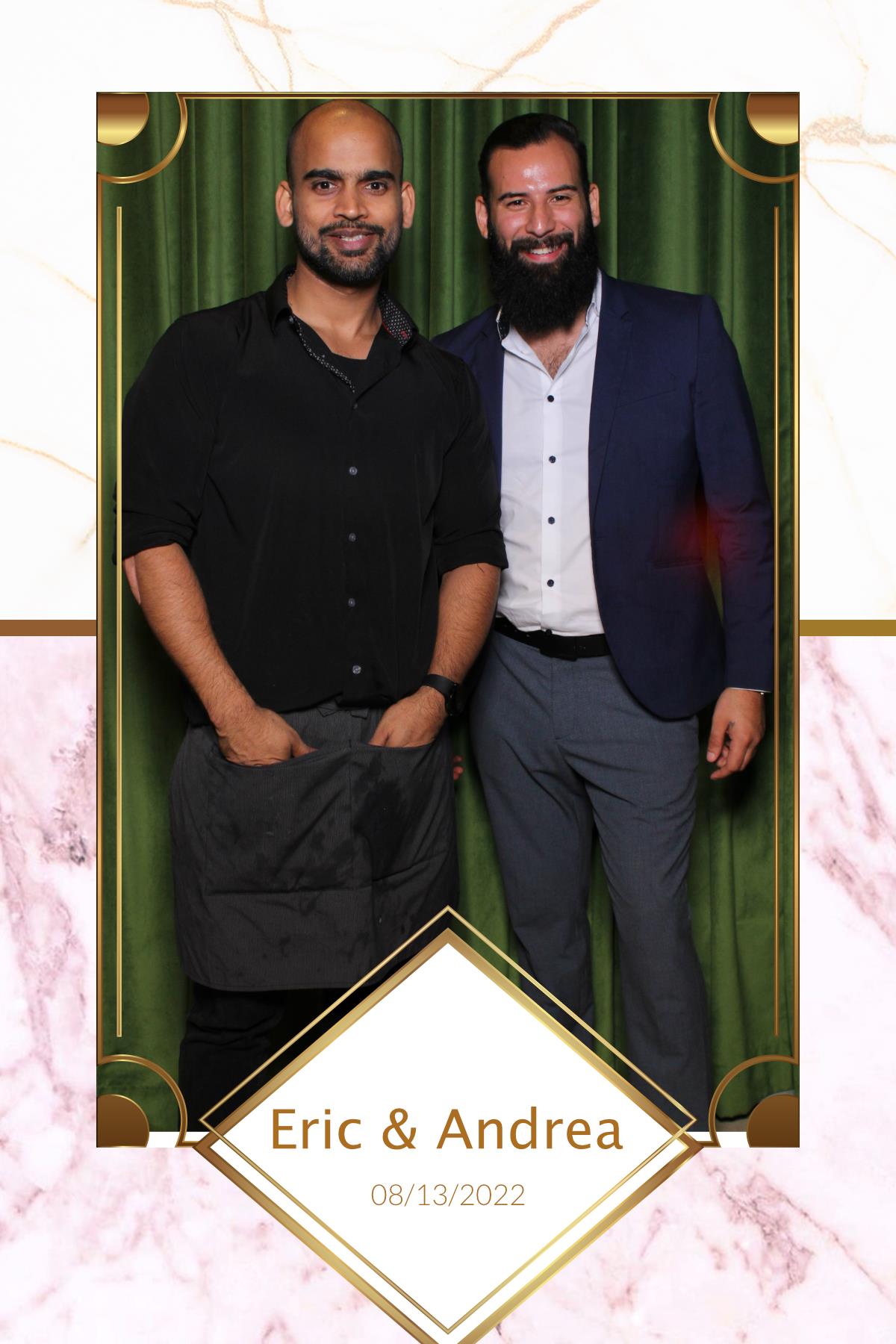 Andrea & Eric | View more photos from the event at gallery.myselfiemirror.ca/u/romanmyselfiemirrorca/Andrea-Eric