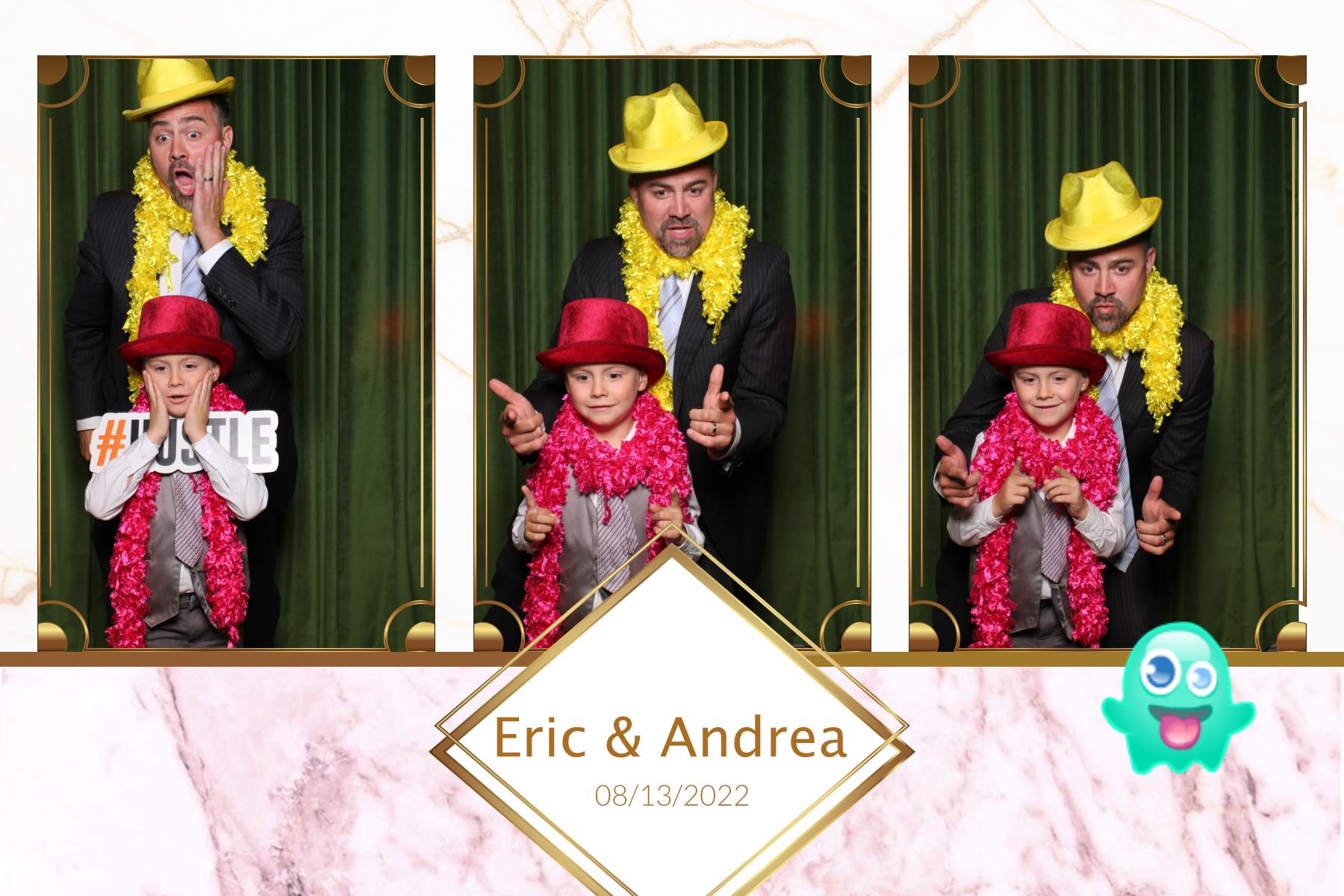 Andrea & Eric | View more photos from the event at gallery.myselfiemirror.ca/u/romanmyselfiemirrorca/Andrea-Eric