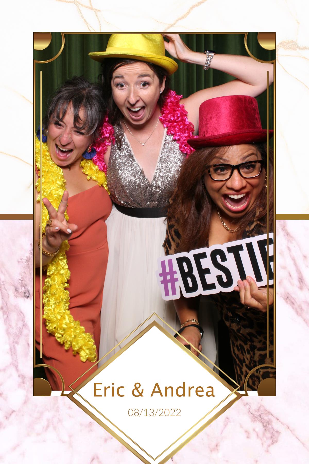 Andrea & Eric | View more photos from the event at gallery.myselfiemirror.ca/u/romanmyselfiemirrorca/Andrea-Eric