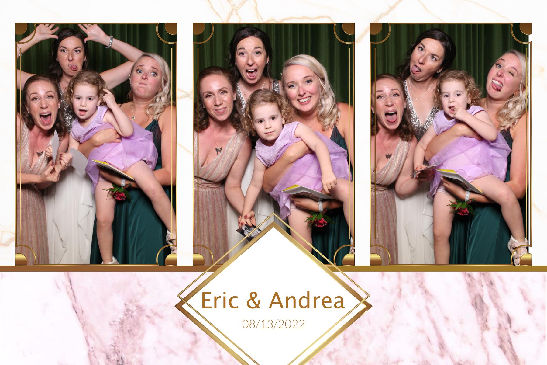 Andrea & Eric | View more photos from the event at gallery.myselfiemirror.ca/u/romanmyselfiemirrorca/Andrea-Eric