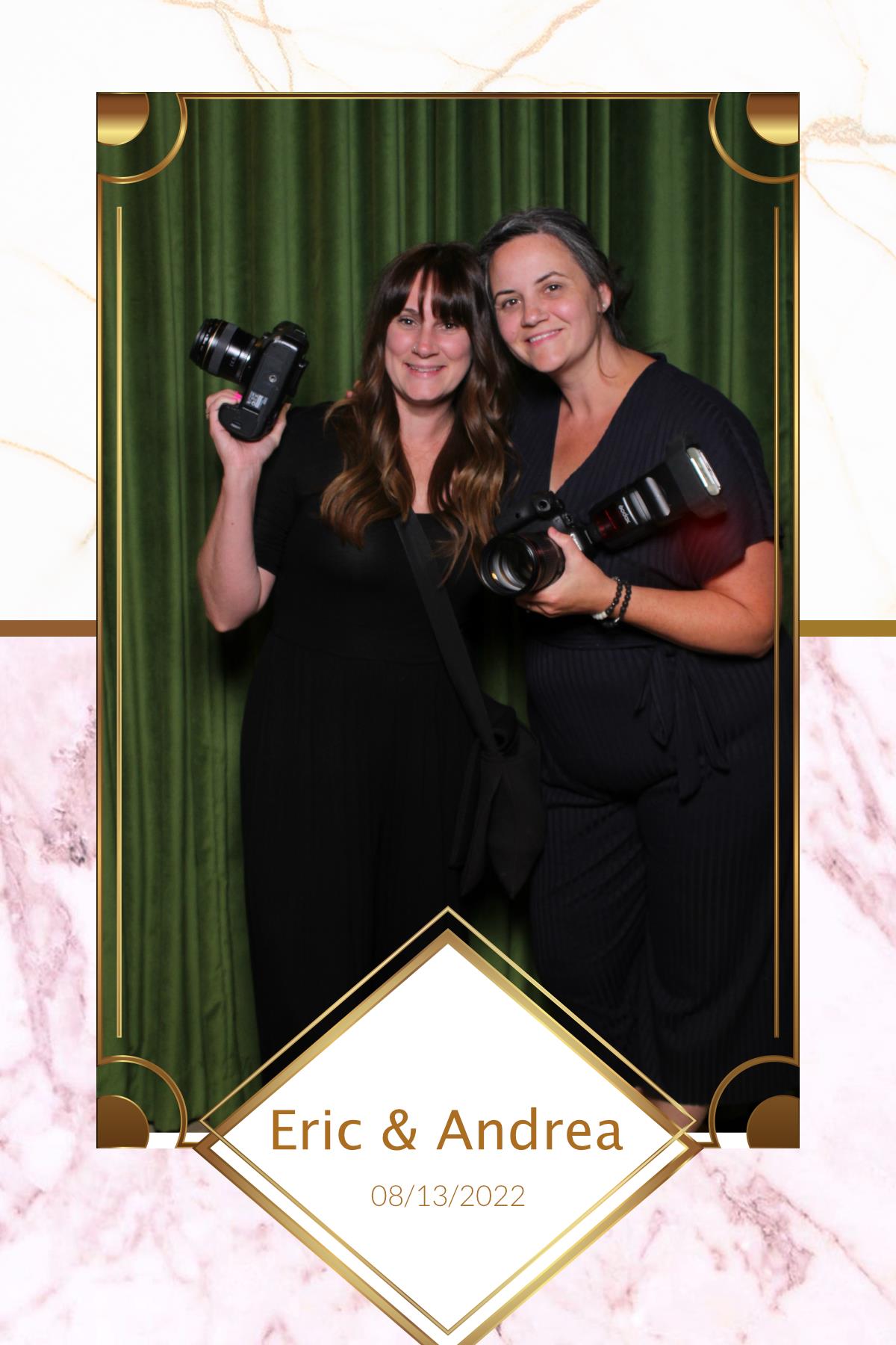 Andrea & Eric | View more photos from the event at gallery.myselfiemirror.ca/u/romanmyselfiemirrorca/Andrea-Eric