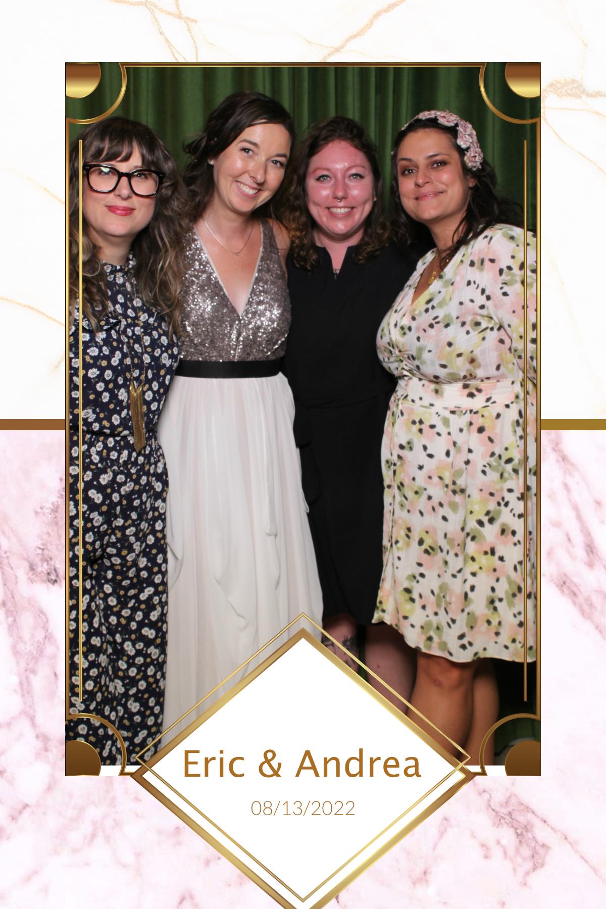 Andrea & Eric | View more photos from the event at gallery.myselfiemirror.ca/u/romanmyselfiemirrorca/Andrea-Eric