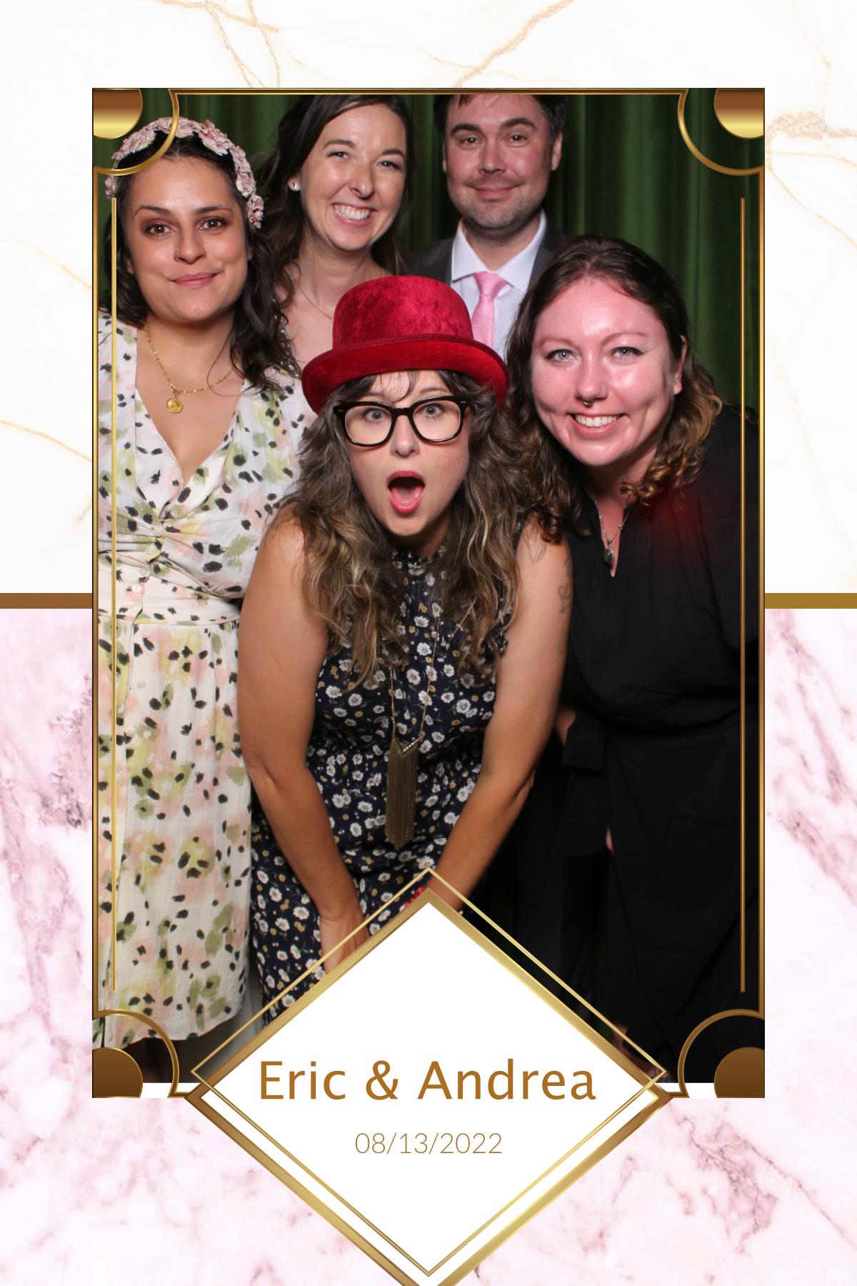 Andrea & Eric | View more photos from the event at gallery.myselfiemirror.ca/u/romanmyselfiemirrorca/Andrea-Eric