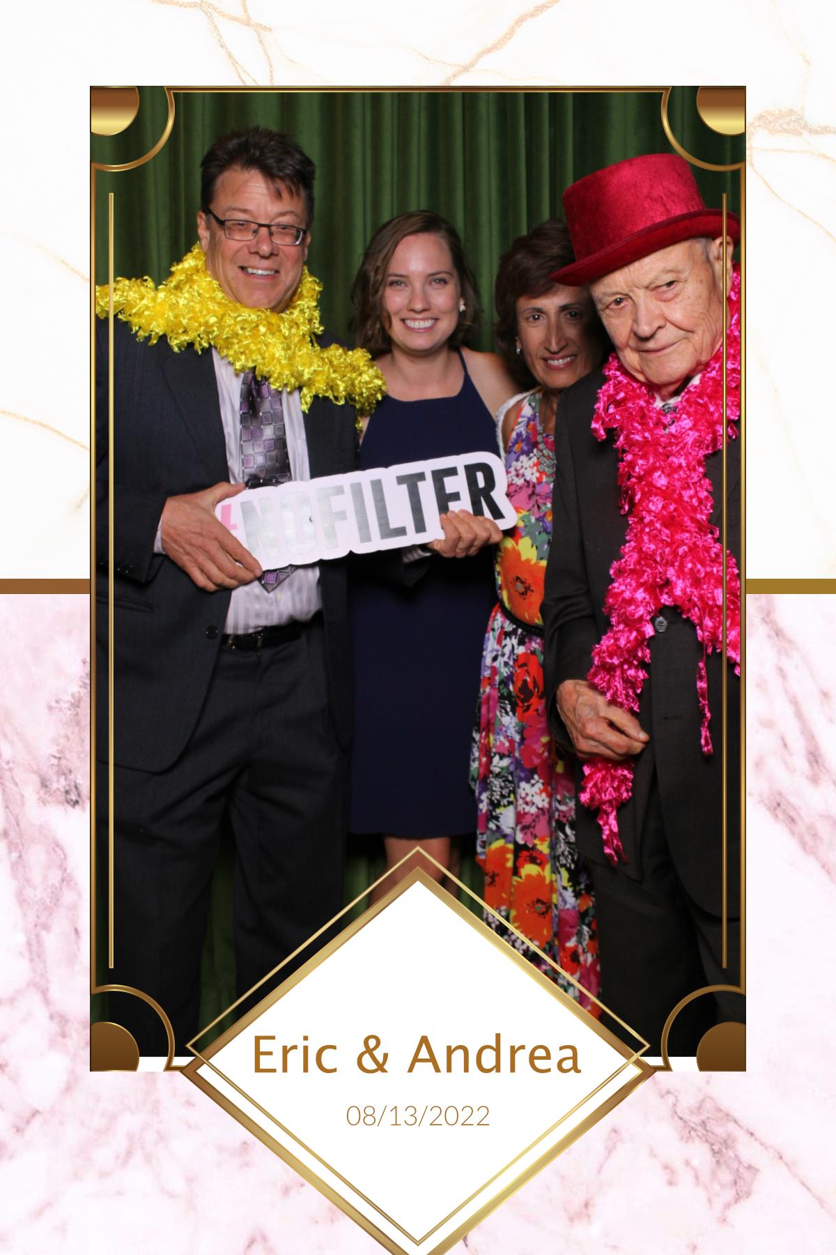 Andrea & Eric | View more photos from the event at gallery.myselfiemirror.ca/u/romanmyselfiemirrorca/Andrea-Eric