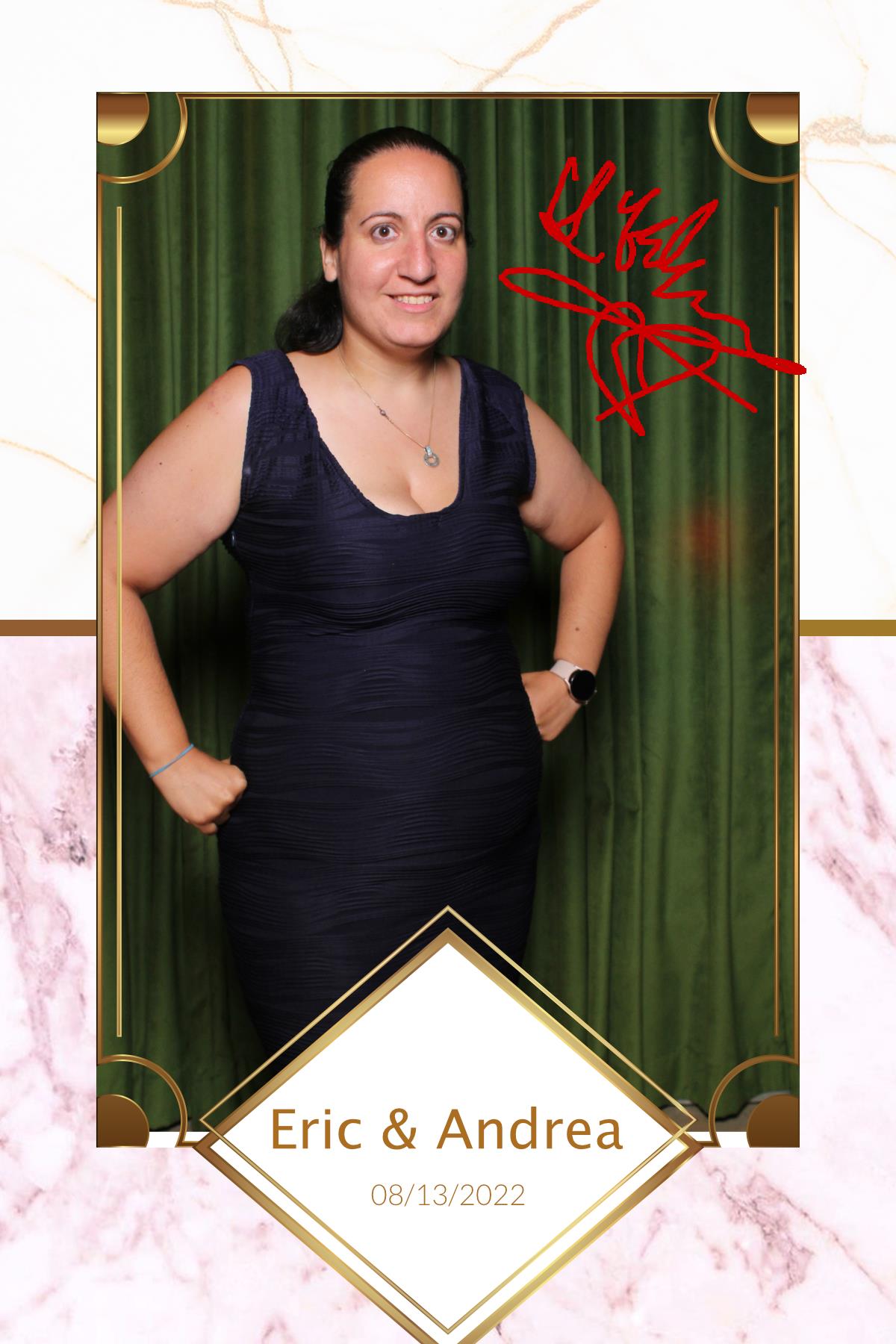 Andrea & Eric | View more photos from the event at gallery.myselfiemirror.ca/u/romanmyselfiemirrorca/Andrea-Eric