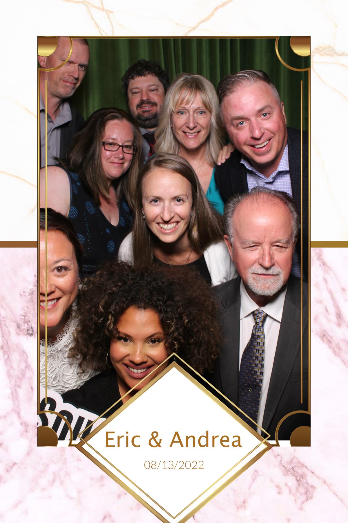 Andrea & Eric | View more photos from the event at gallery.myselfiemirror.ca/u/romanmyselfiemirrorca/Andrea-Eric