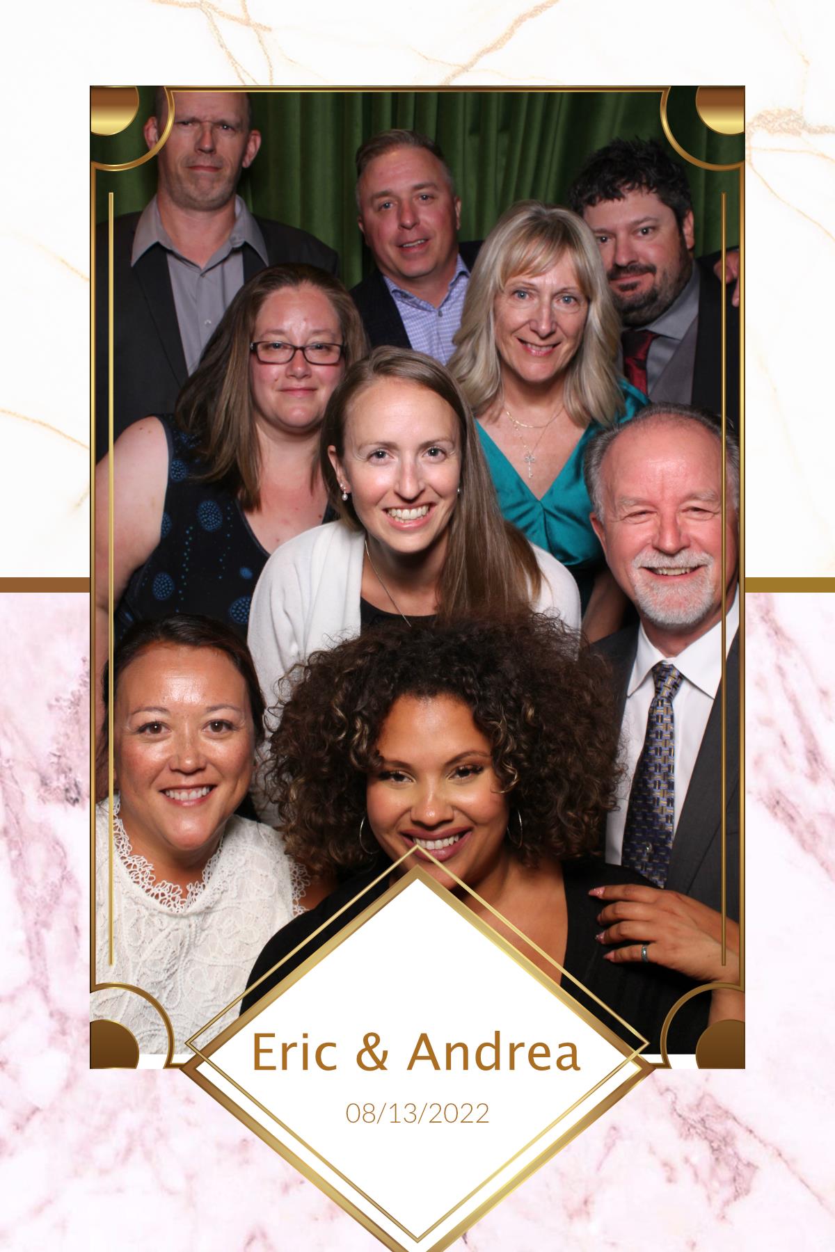 Andrea & Eric | View more photos from the event at gallery.myselfiemirror.ca/u/romanmyselfiemirrorca/Andrea-Eric