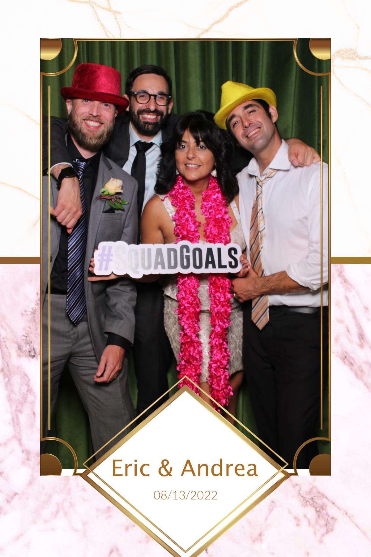 Andrea & Eric | View more photos from the event at gallery.myselfiemirror.ca/u/romanmyselfiemirrorca/Andrea-Eric