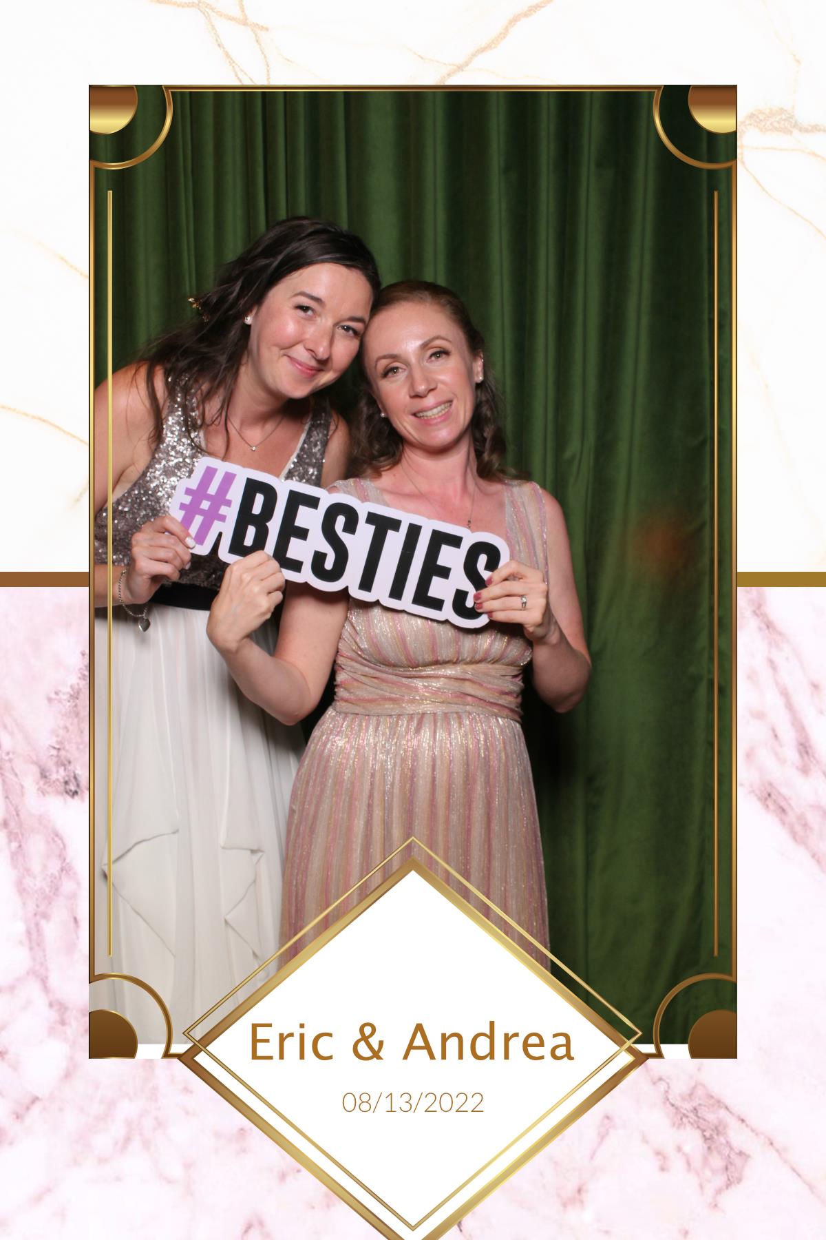 Andrea & Eric | View more photos from the event at gallery.myselfiemirror.ca/u/romanmyselfiemirrorca/Andrea-Eric