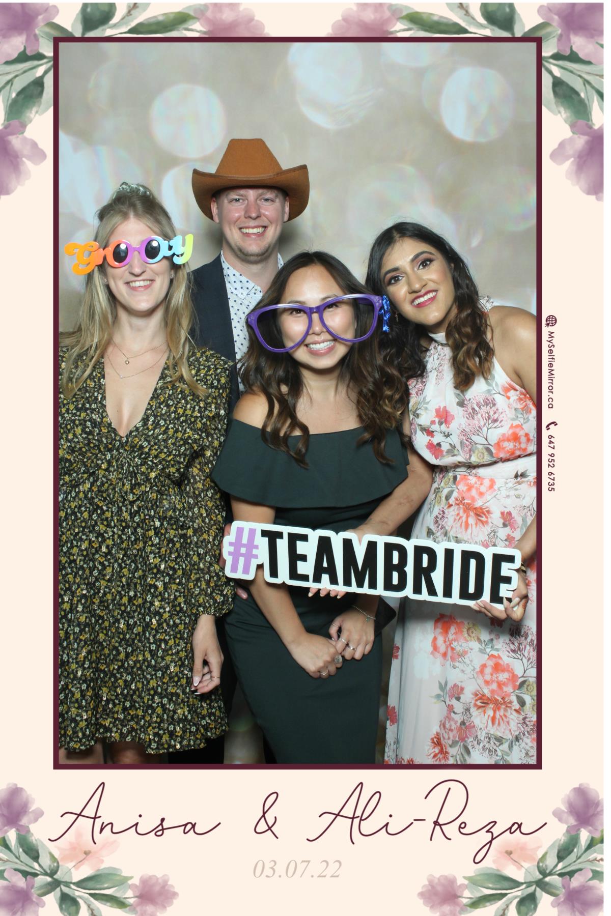 Anisa & Ali | View more photos from the event at gallery.myselfiemirror.ca/u/romanmyselfiemirrorca/Anisa-Ali