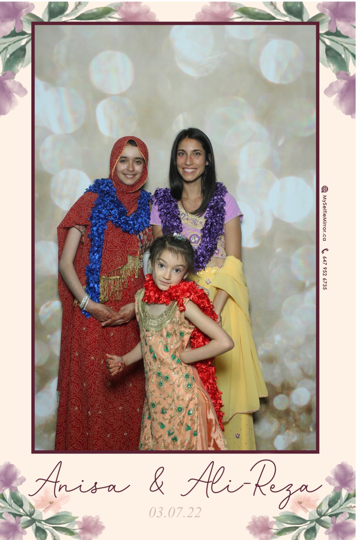 Anisa & Ali | View more photos from the event at gallery.myselfiemirror.ca/u/romanmyselfiemirrorca/Anisa-Ali