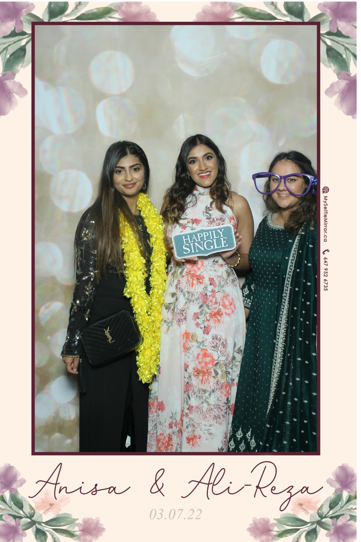 Anisa & Ali | View more photos from the event at gallery.myselfiemirror.ca/u/romanmyselfiemirrorca/Anisa-Ali