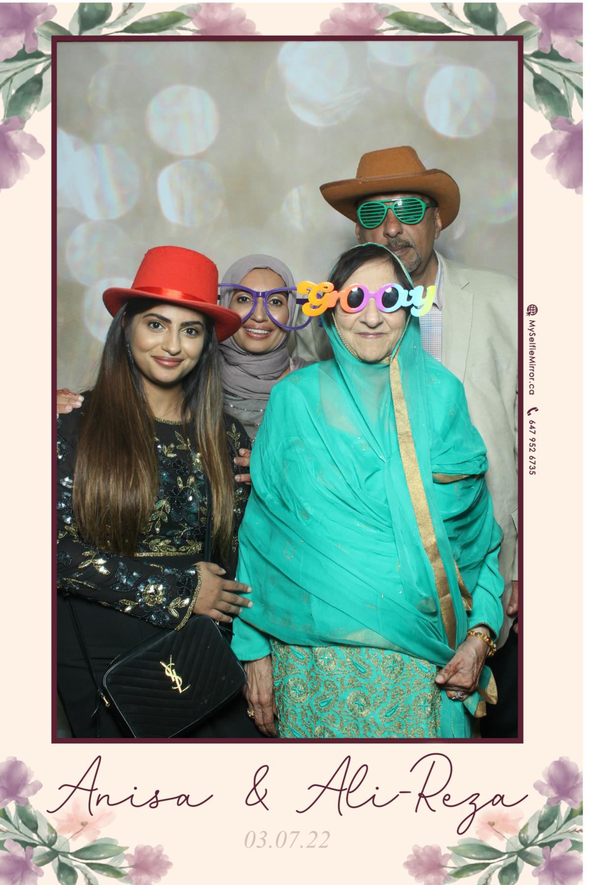 Anisa & Ali | View more photos from the event at gallery.myselfiemirror.ca/u/romanmyselfiemirrorca/Anisa-Ali