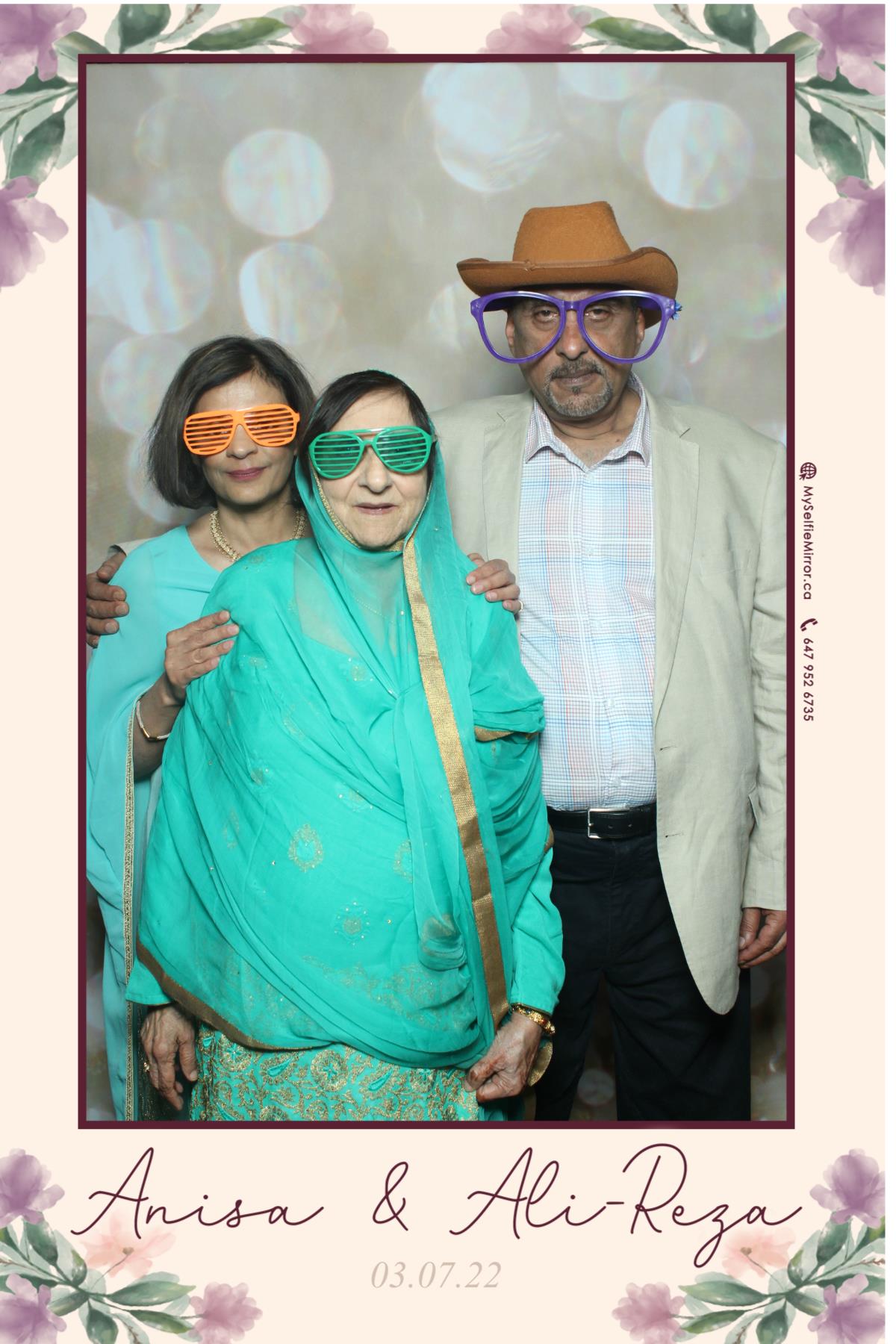 Anisa & Ali | View more photos from the event at gallery.myselfiemirror.ca/u/romanmyselfiemirrorca/Anisa-Ali