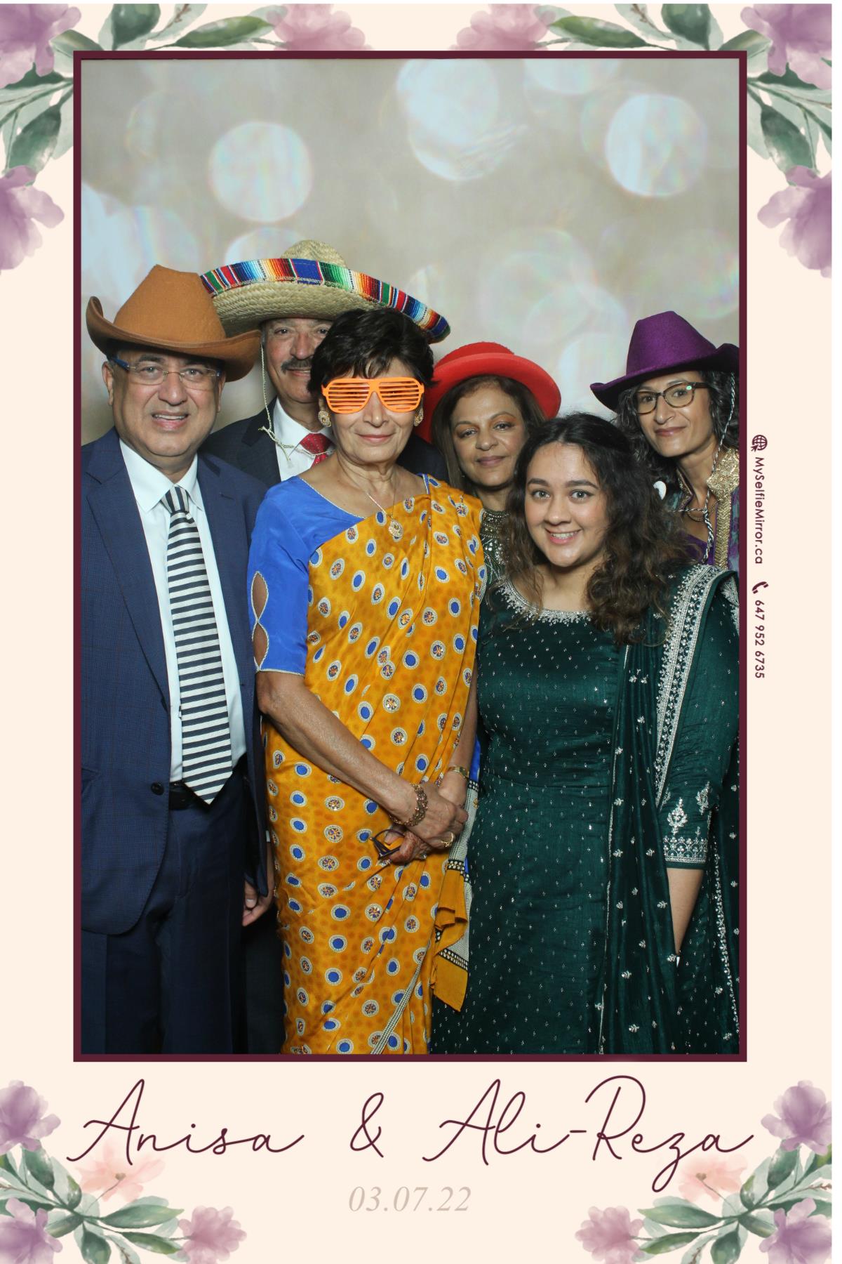 Anisa & Ali | View more photos from the event at gallery.myselfiemirror.ca/u/romanmyselfiemirrorca/Anisa-Ali