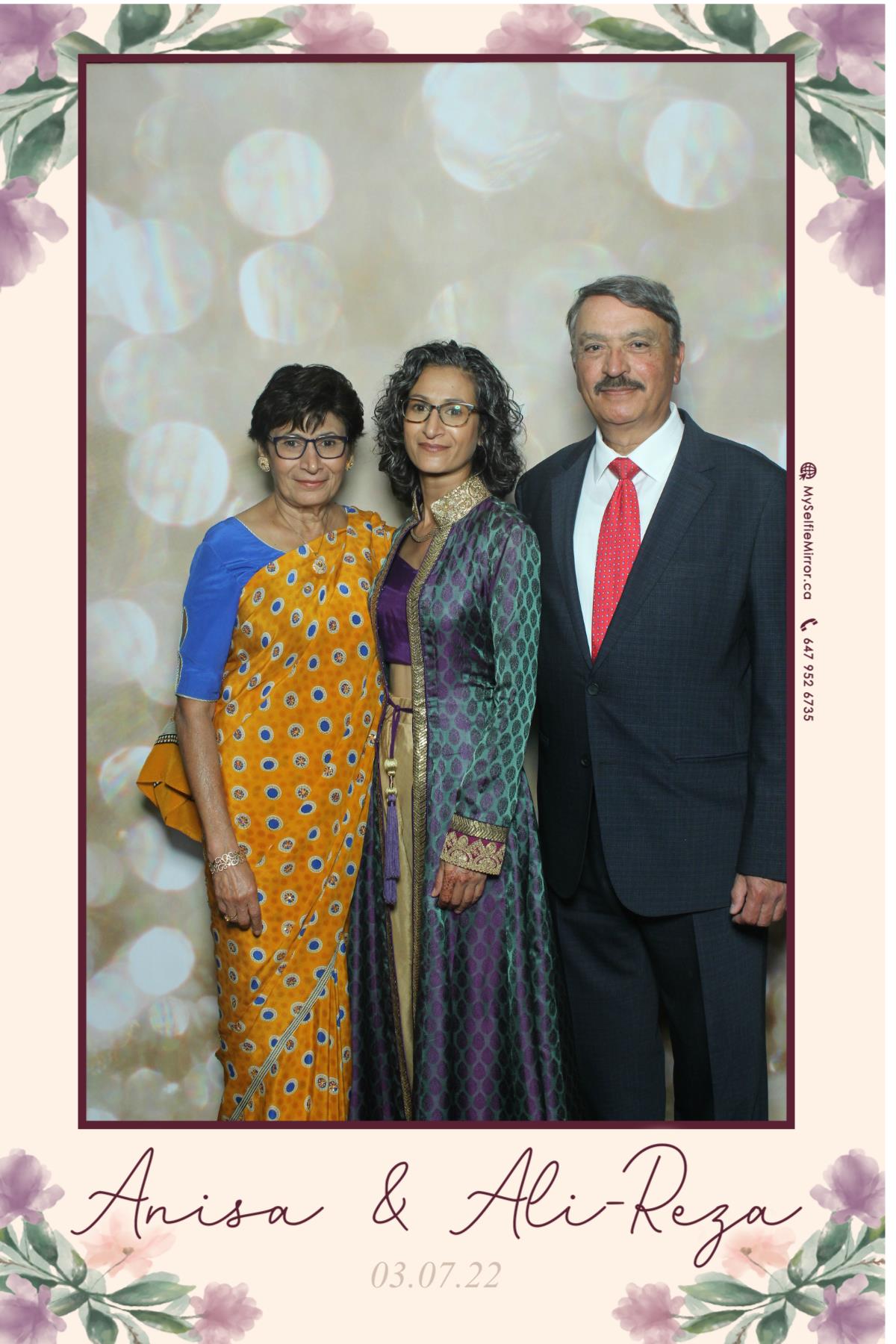 Anisa & Ali | View more photos from the event at gallery.myselfiemirror.ca/u/romanmyselfiemirrorca/Anisa-Ali